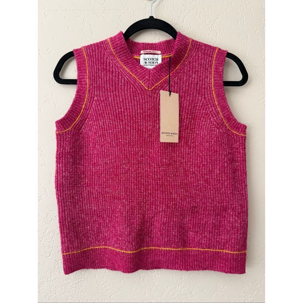 Scotch & Soda V-Neck Sweater Vest